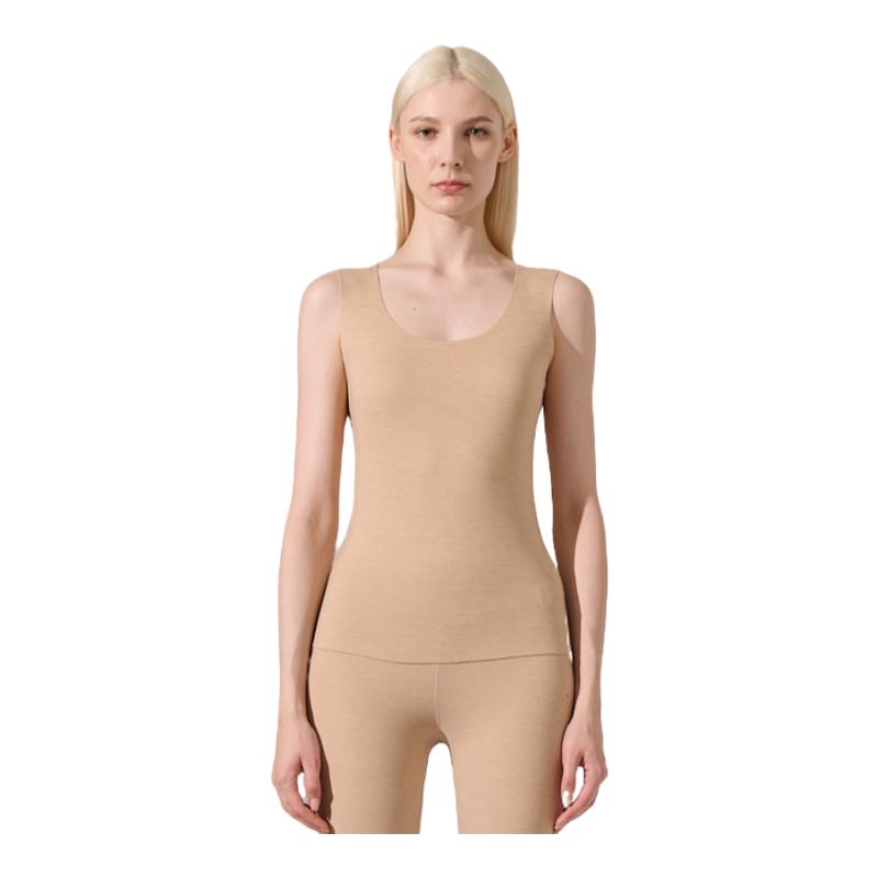 猫人加绒保暖背心女士秋冬季