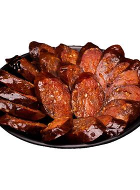 杨大爷芝麻麻辣香肠500g四川特产川味烟熏腊肠农家自制麻辣肠z