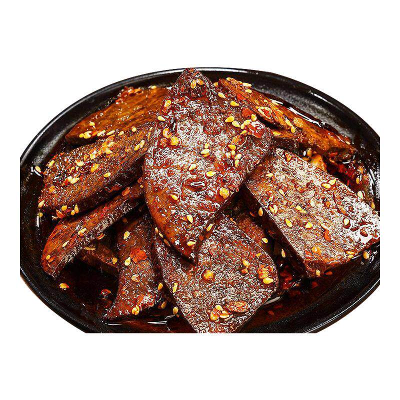 香辣柴火猪肝开袋即食卤味冷吃下酒菜湖南烟熏风味小零食休闲小吃