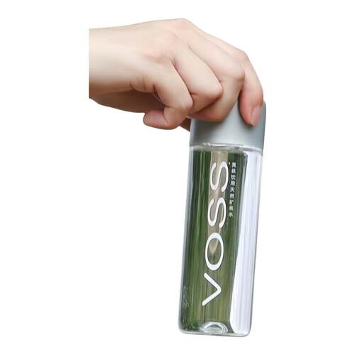 VOSS芙丝天然矿泉水330ml瓶高端装弱碱性水玻璃瓶饮用瓶装整箱