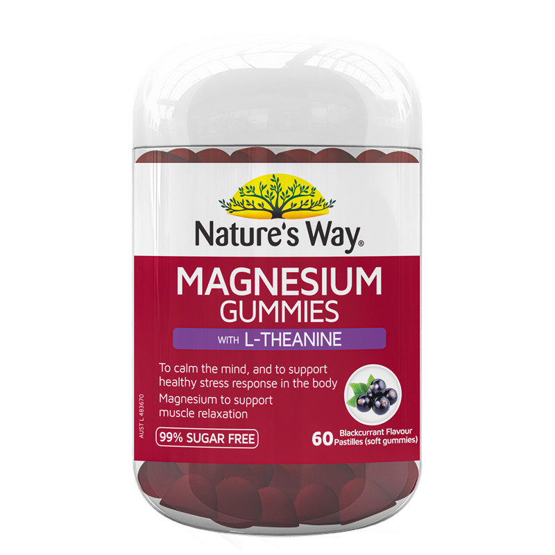 Nature's Way澳萃维高含量甘氨酸镁茶氨酸缓解焦虑情绪舒压安睡,保健食品/膳食营养补充食品,情绪管理营养品,淘宝优惠券,粉丝福利购,淘宝优惠卷