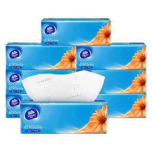 爆卖20万件 维达抽纸超韧家用面巾纸卫生纸100抽10包实惠装