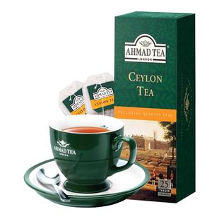 AHMAD 进口 TEA亚曼斯里兰卡锡兰红茶袋泡茶包可制奶茶烘焙用原装