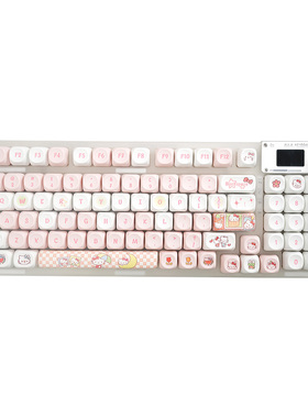 旗舰狼蛛F98PRO V2 无线机械键盘MOA游戏办公三模RGB客制化热插拔