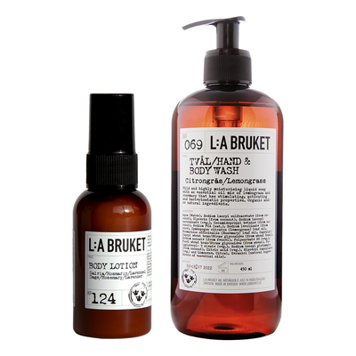 L:A BRUKET手部与身体洁肤露450ml 滋润沐浴露