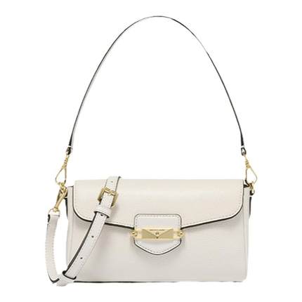 【圣诞礼物】MICHAEL KORS MK Fleur 女士小号翻盖通勤手提斜挎包