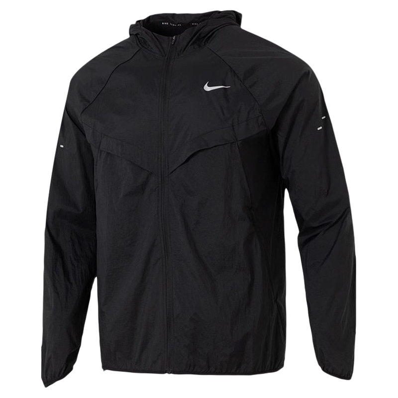Nike耐克男子春秋外套跑步健身运动梭织休闲连帽速干夹克HV4549