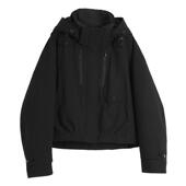 ELLE90白鸭绒派克羽绒服女2025冬新款 两件套工装 户外防风外套