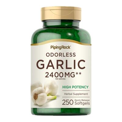 B美国朴诺蒜油软胶囊 大蒜素进口大蒜提取物提高免疫力大蒜精华片