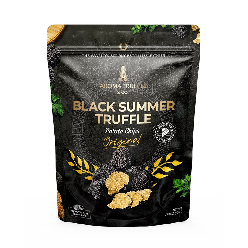 采汇黑松露薯片禾澹新加坡原味麻辣芝士山核桃味进口零食休闲食品