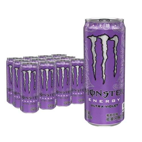 Monster魔爪能量风味饮料330ml*12罐维生素运动能量饮料多口味rxc