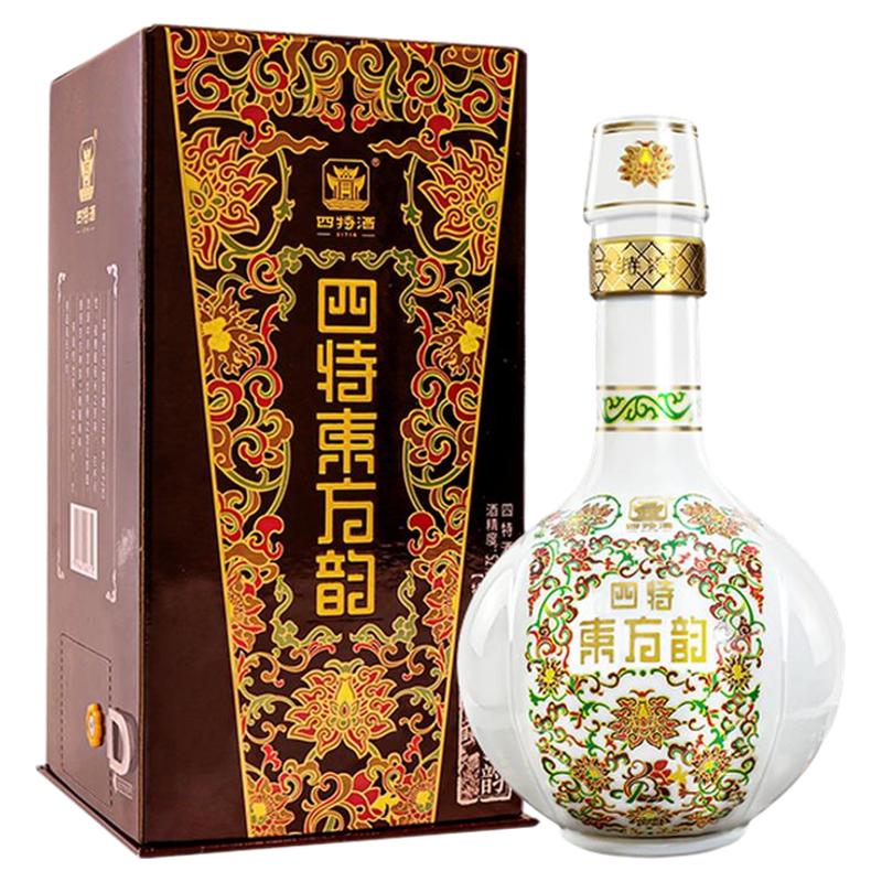 江西四特酒 四特东方韵弘韵45度/52度500ml*6瓶一箱 特香型白酒