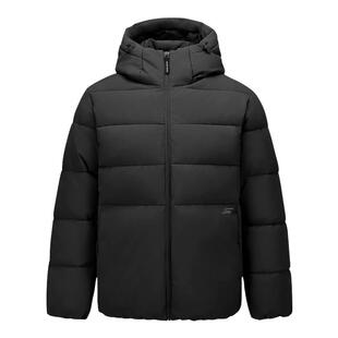 Skechers斯凯奇男士秋冬季防泼水梭织连帽棉服外套P425M201/0018