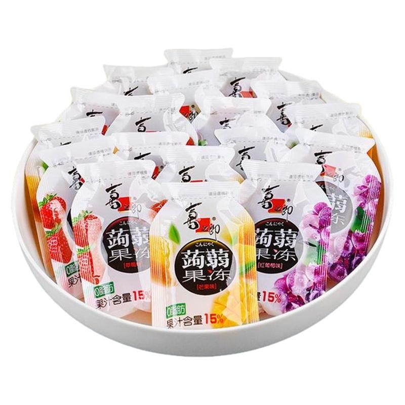 喜之郎蒟蒻果冻多口味吸吸果汁