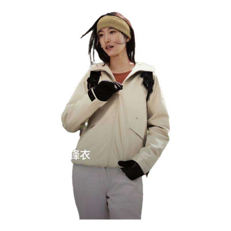 蕉下LS006女士硬壳冲锋衣夹克壳绒一体保暖秋冬季外套登山服