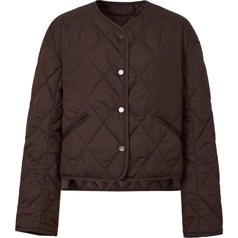 MOFAN摩凡冬新款可可棕棉衣