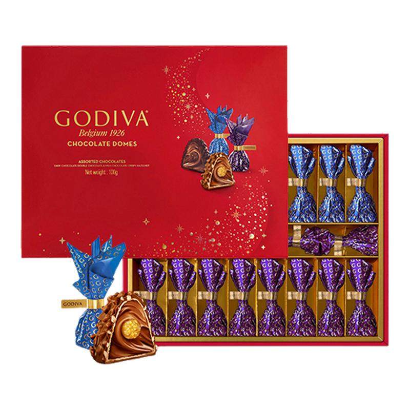 【毕业礼物】Godiva歌帝梵臻粹巧克力高端礼盒牛奶黑巧多口味送礼