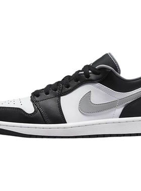 耐克AJ1男鞋AIR JORDAN 1黑白影子灰复古运动鞋篮球鞋553558-040