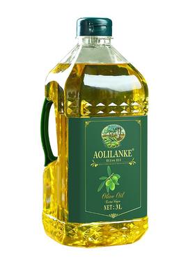 西班牙进口纯正橄榄油3L官方正品低健身脂食用油含特级初榨橄榄油