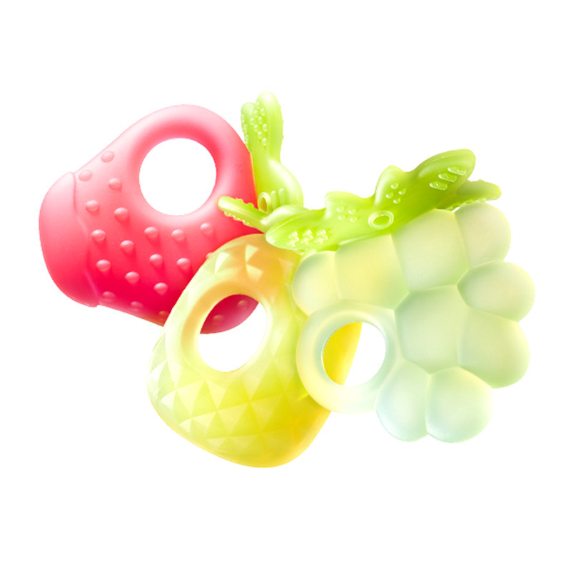 Babycare水果牙胶婴儿磨牙棒宝宝出牙期硅胶玩具咬胶可水煮,婴童洗护,牙胶,淘宝优惠券,粉丝福利购,淘宝优惠卷