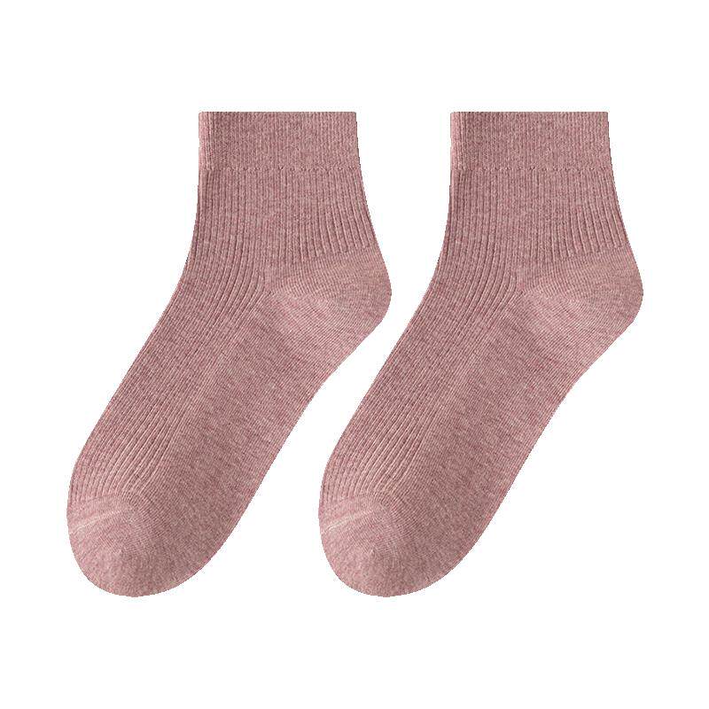 美拉德纯棉袜子女秋冬配勃肯鞋