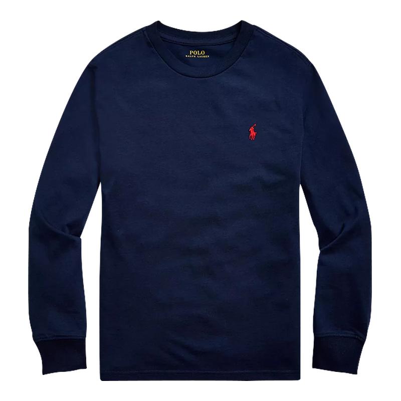 拉夫劳伦圆领长袖T恤打底衫