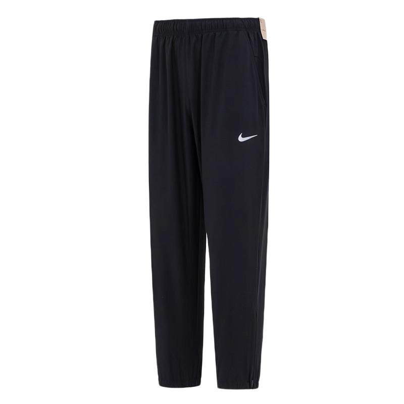 NIKE耐克男裤夏季新款运动裤跑步训练薄款透气梭织长裤FB7498-010
