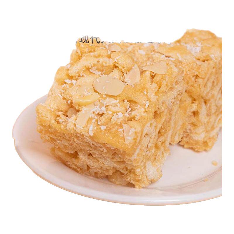 广州白天鹅宾馆酒店同款传统手工榄仁沙琪玛盒装萨其马点心伴手礼