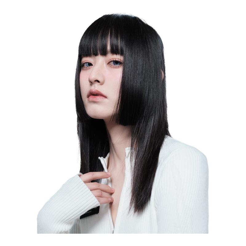 Sleek全人发公主切绝美侧颜假发