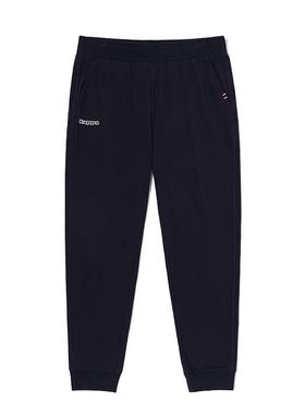 Kappa卡帕2024春夏新款黑色锥形裤女运动裤休闲小脚卫裤K0D42AK01