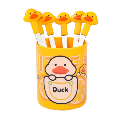 卡通水果叉食品级家用创意叉子