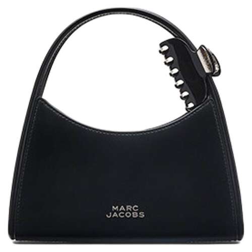【折扣】MARC JACOBS/莫杰 GLAM 迷你牛皮纯色可拆发夹斜挎包