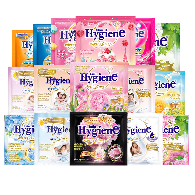 泰国hygiene喜净浓缩柔顺剂衣物护理剂多香型持久留香小样便携装