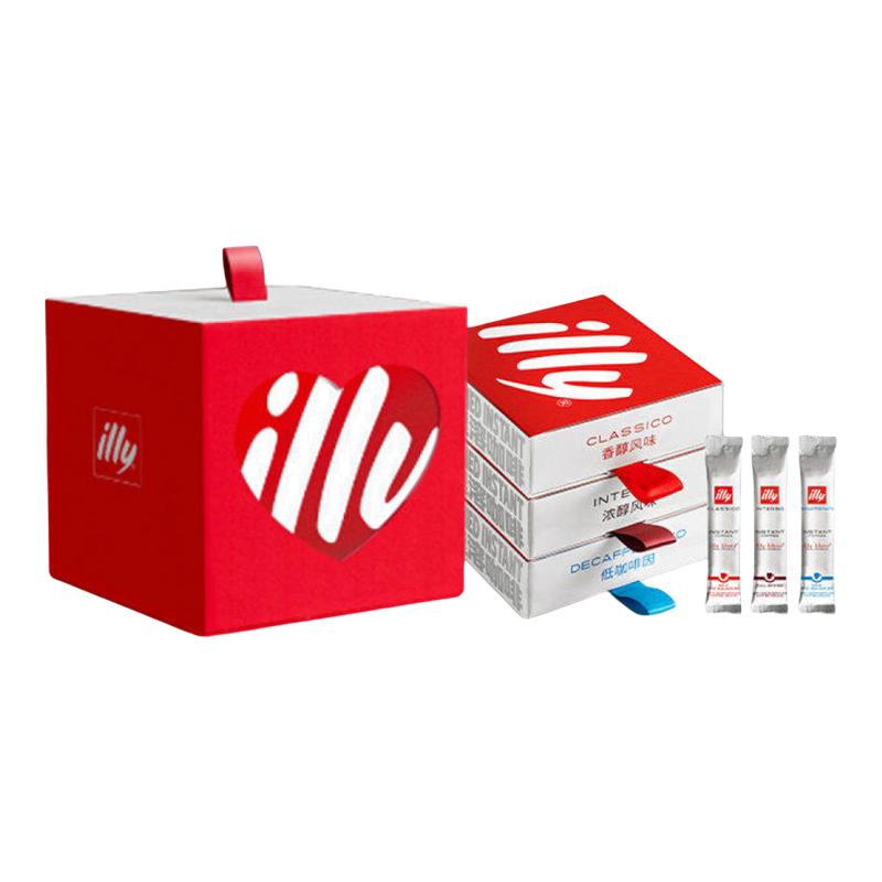 illy意利速溶冻干咖啡2g*20条图片