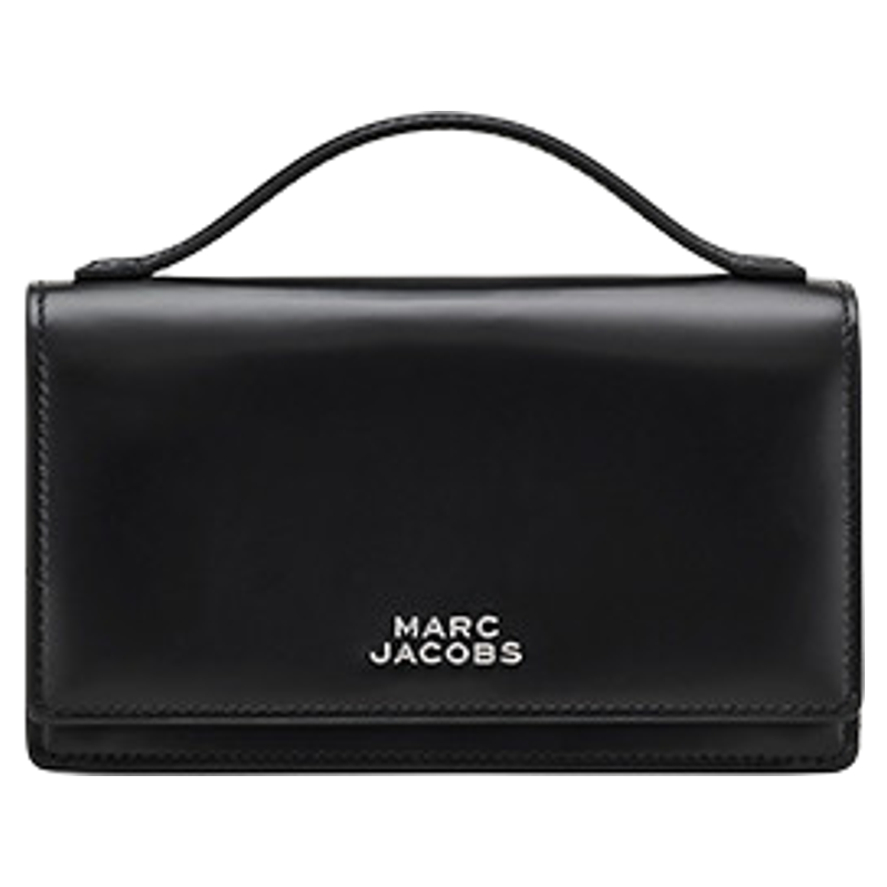【特享甄选】MARC JACOBS/莫杰  GLAM MJ 牛皮纯色简约链条斜挎包
