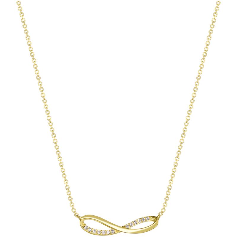 zegl百礼无限项链女925纯银