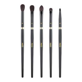 MSQ 软毛眼部晕染细节化妆刷 魅丝蔻钢琴大师5支动物毛眼影刷套装