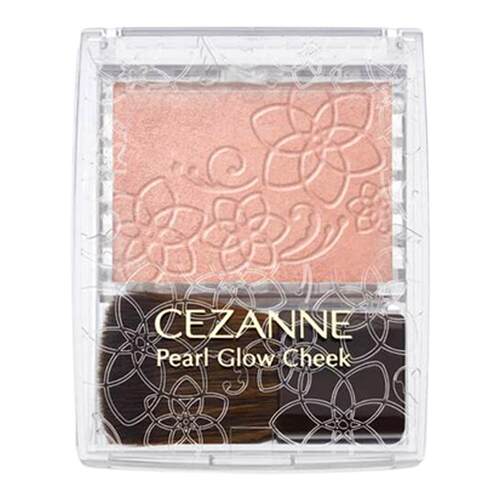 日本 Cezanne倩诗丽单色珍珠高光提亮立体腮红香槟色【部分临期】