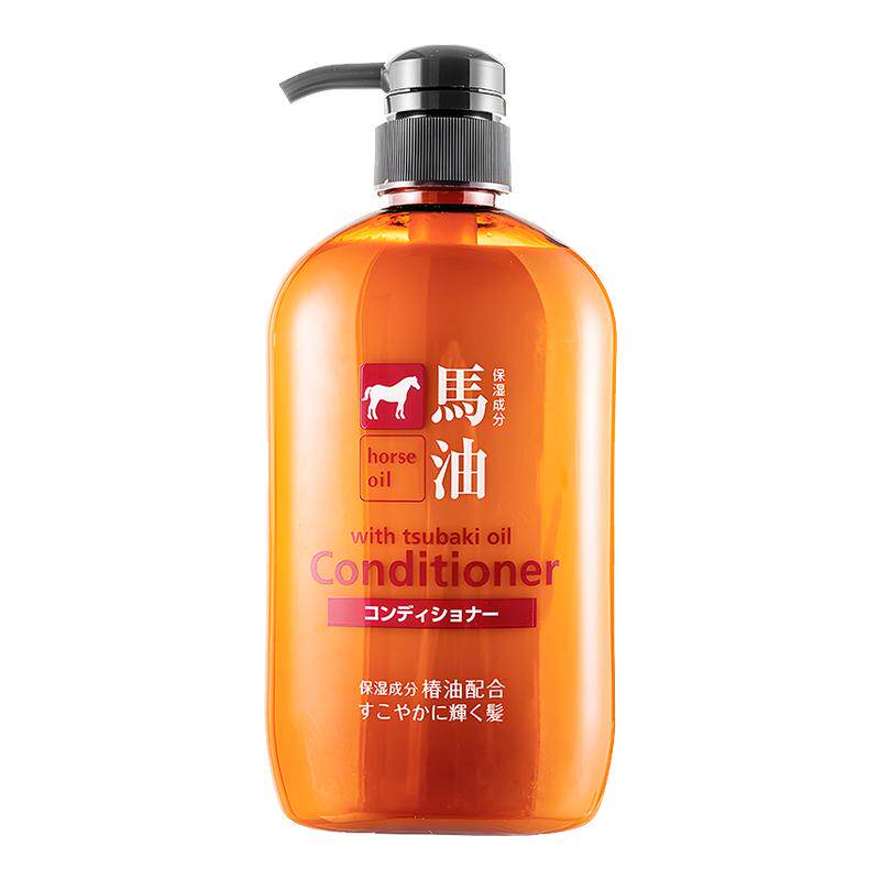 马油护发素女日本熊野无硅油柔顺顺滑干枯改善毛躁男士专用发膜