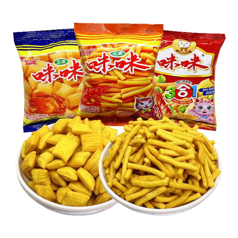 正宗爱尚咪咪虾条虾味蟹味童年