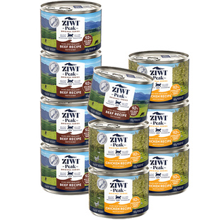 10罐无谷成幼猫主食罐头26年6月 ZIWI滋益巅峰猫罐头185g 自营