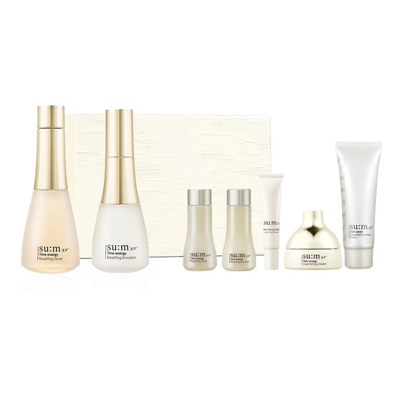 sum37°苏秘时光能量水乳套装正品护肤品补水保湿套盒紧致送女友