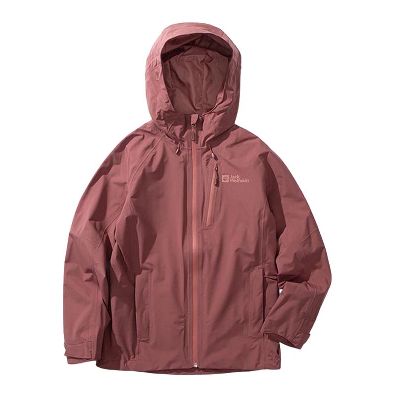JACKWOLFSKIN狼爪女防泼水夹克户外运动外套 A61825A-J0128