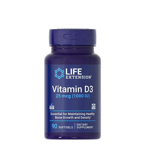 沿寿LIFE活性维生素D3胶囊1000IU