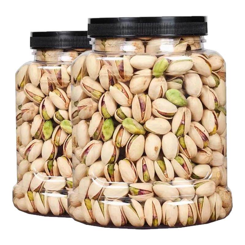 【新货促销】开心果盐焗味500g大罐装大颗坚果零食非原味自然开口