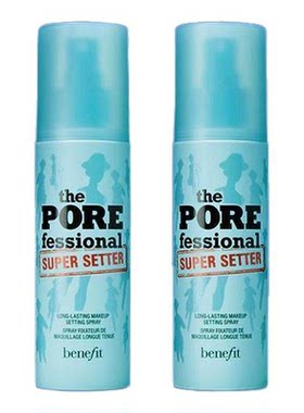 【百亿补贴】Benefit贝玲妃反孔精英定妆喷雾油皮持妆控油120ml*2