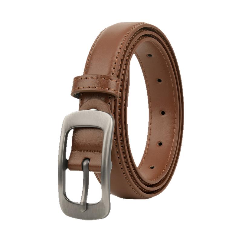 袋鼠皮带女款针扣腰带商务休闲裤带时尚女士皮带简约潮2025新款