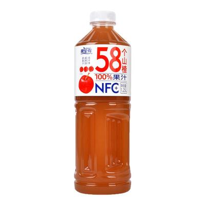 大瓶nfc山楂汁1.25L瓶装解腻