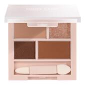 unny club四色眼影盘牛郎色珠光哑光大地色眼影百搭学生平价