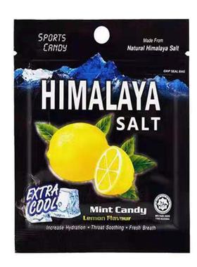 马来西亚大马碧富牌咸柠檬薄荷糖 海盐润喉糖himalaya salt盐糖果